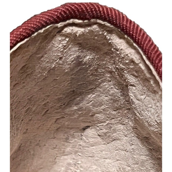 SAM EDELMAN Avalon Flats Burgundy Wine Suede‎ Sequin Flats Fairy Grunge W Sz 7.5 - Picture 12 of 16